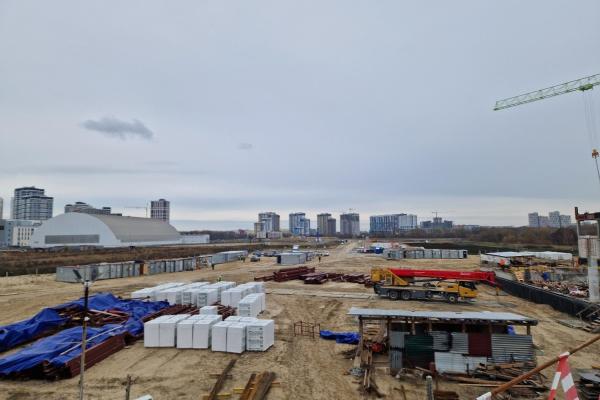 В Рязани начали строить второй этаж флагманской школы с бассейном