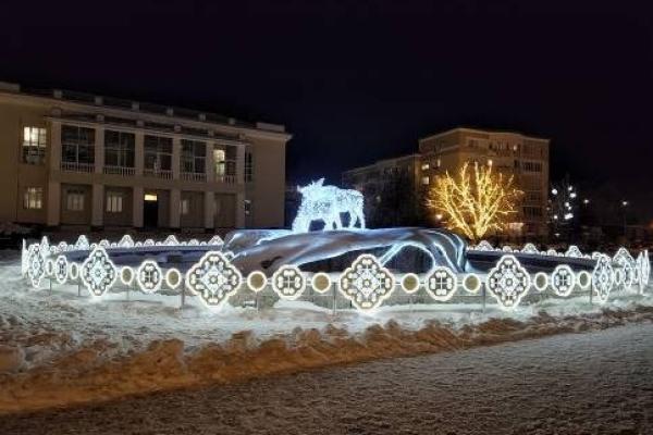 На украшение Рязани к Новому году выделили еще 17,5 миллиона рублей