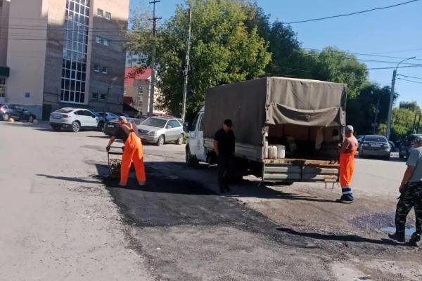 В Рязани дорожники начали новый этап ямочного ремонта