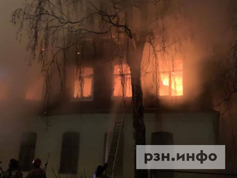 Прокуратура организовала проверку после пожара в школе под Рязанью