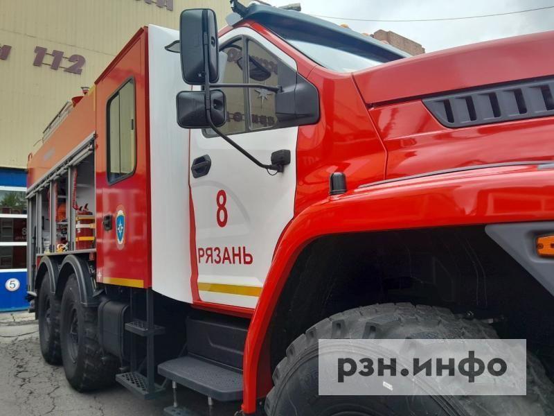 В Рязанском районе горел дачный дом В Рязанском районе горел дачный дом