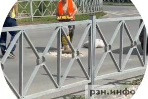 Рязанцы заявили, что в Горроще начали заделывать яму только после серьезного ДТП
