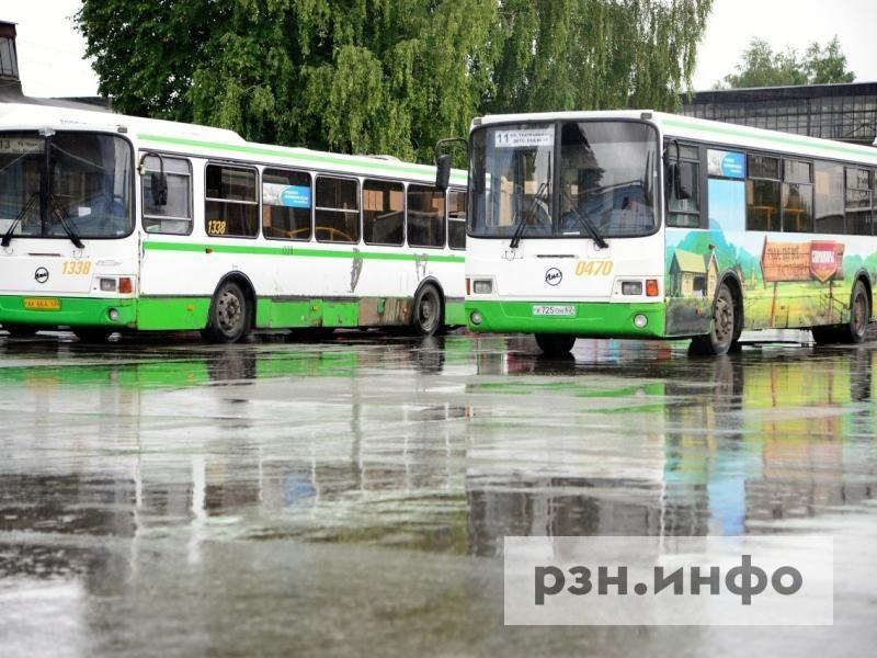 В Рязани из-за половодья изменили движение автобуса