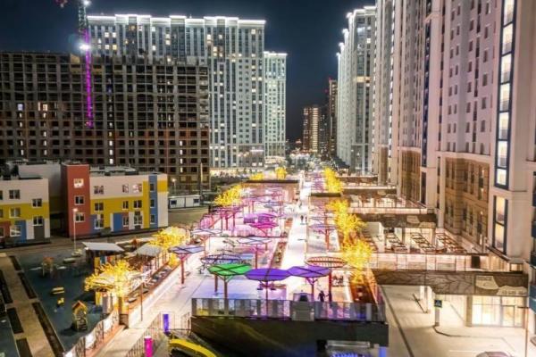 Самые тёплые прогулки: в ЖК «Еврокласс» заработали инфракрасные обогреватели