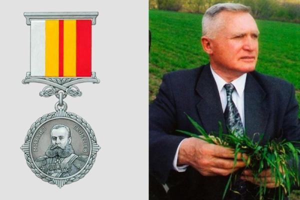 85-летний ветеран рязанского АПК получил награду «Михаил Скобелев»
