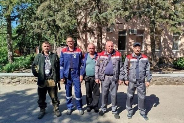 Бригада рязанских теплосетей прибыла в Херсонскую область для помощи в детсадах