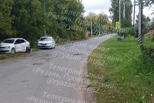 В Рязанской области произошло ДТП с пьяным водителем