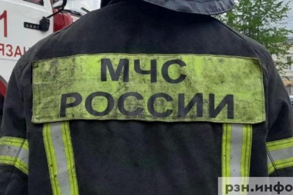 Административное здание горело в Рязанской области