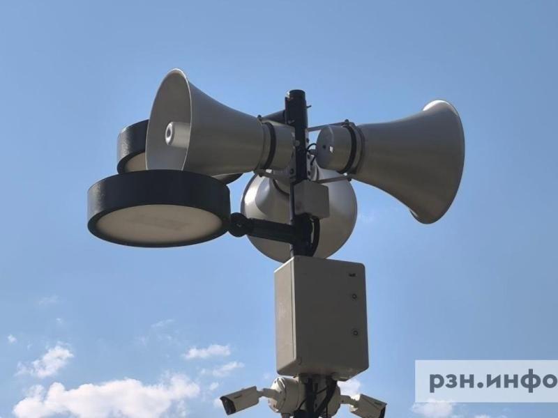 В Рязанской области 7 октября зазвучат сирены