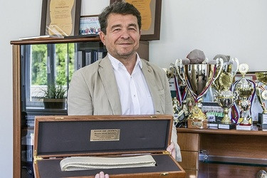 Председателю совета директоров Ново-Рязанской ТЭЦ вручили «Золотой пояс дзюдоиста» 