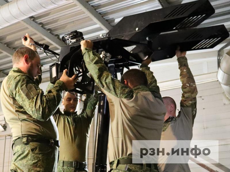 Репортаж о бойцах мобильных огневых групп в Рязани